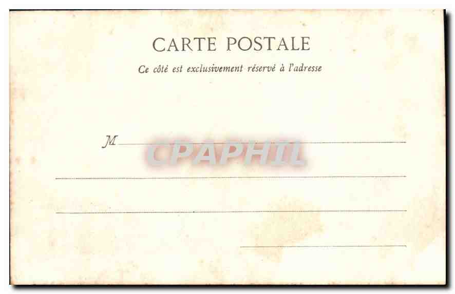 CPA Paris La Place Vendome  — Rückseite