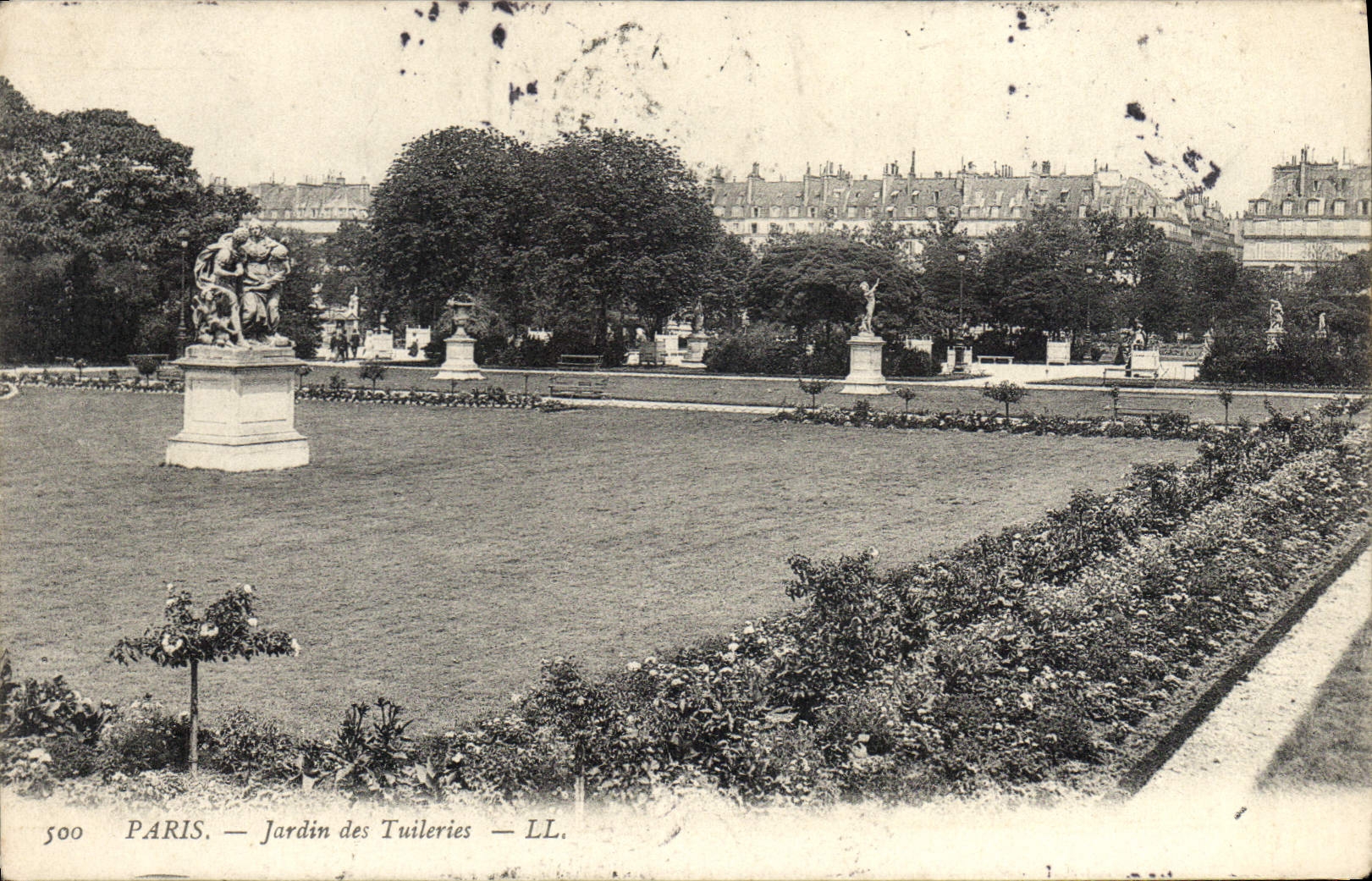 CPA Paris jardin des Tuileries 