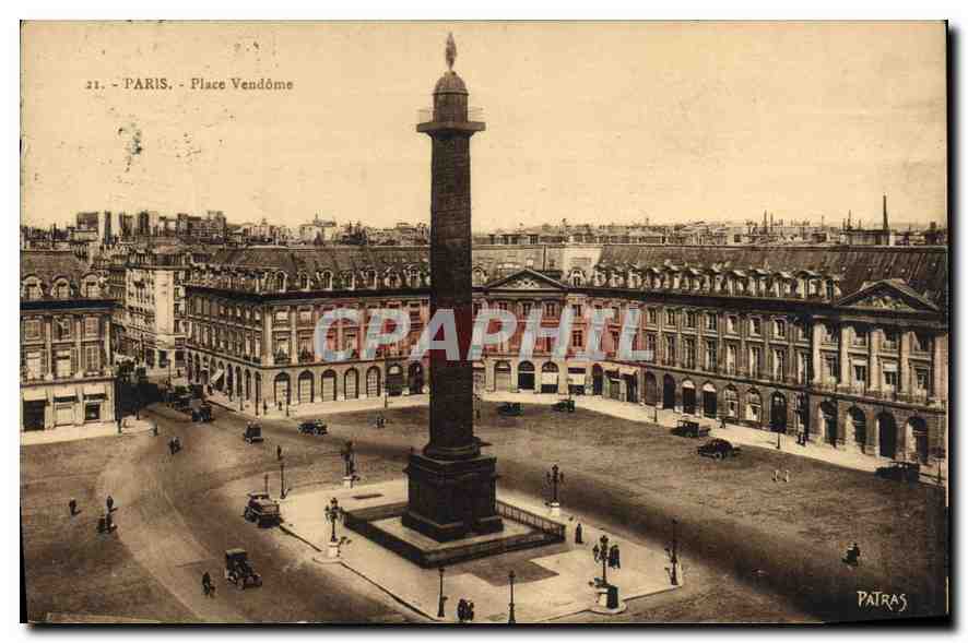 CPA Paris Place Vendome 