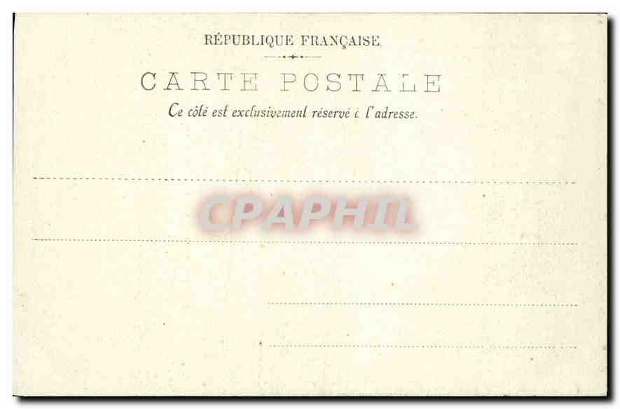 CPA Les Fresques du Pantheon la Decollation de Saint Denis Bonnal  — Rückseite