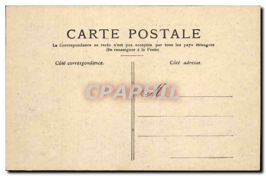 CPA Paris le Petit Palais Champs Elysees  — Rückseite