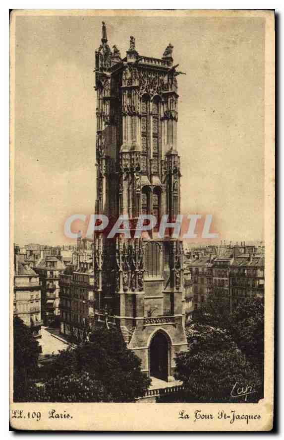 CPA Paris La Tour St Jacques 