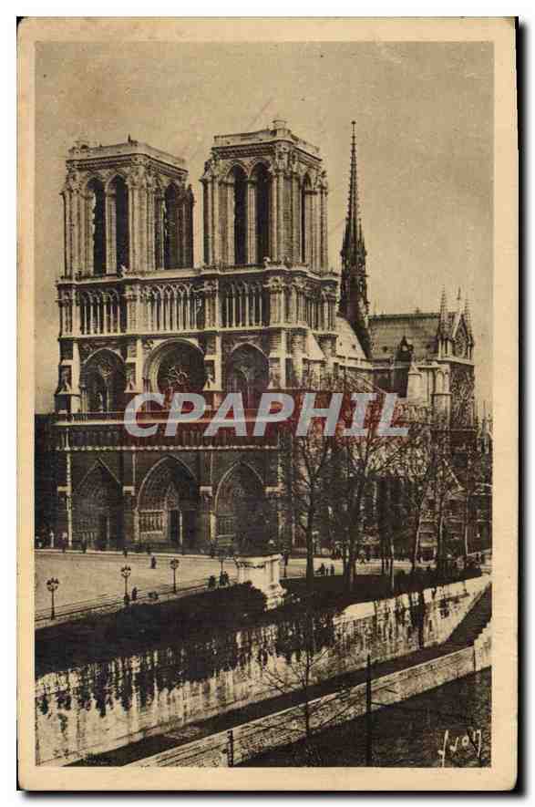 CPA Paris en flanant Notre Dame 