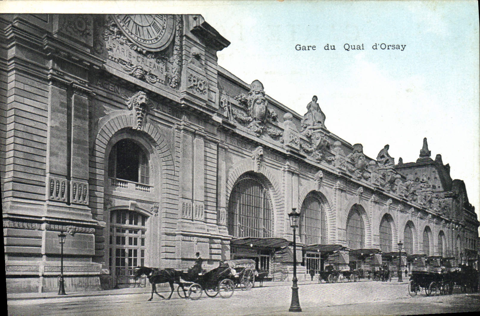 CPA Paris Gare du Quai d'Orsay 