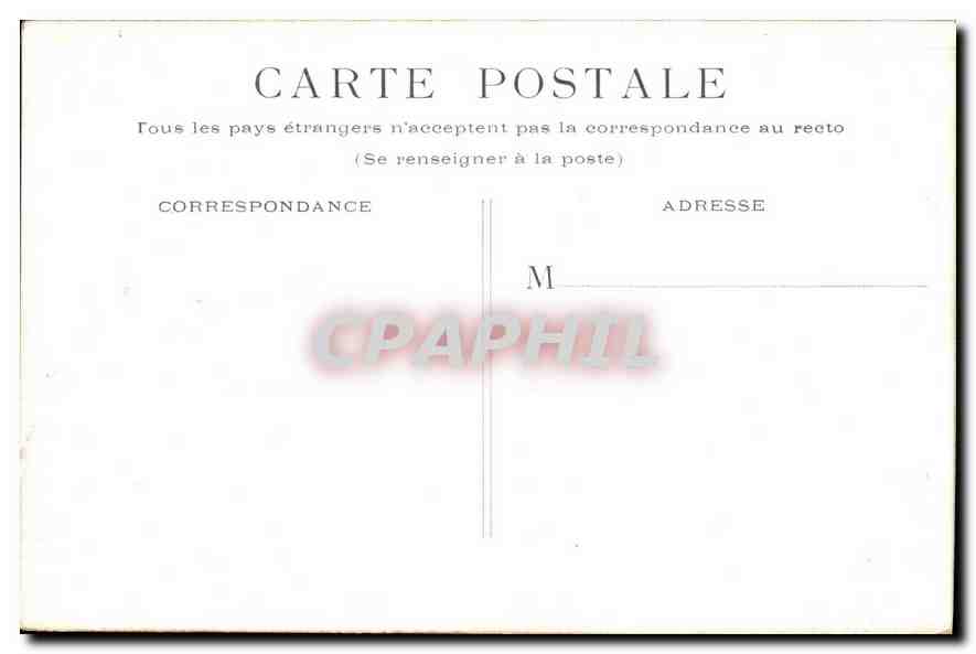 CPA Paris Gare du Quai d'Orsay  — Rückseite