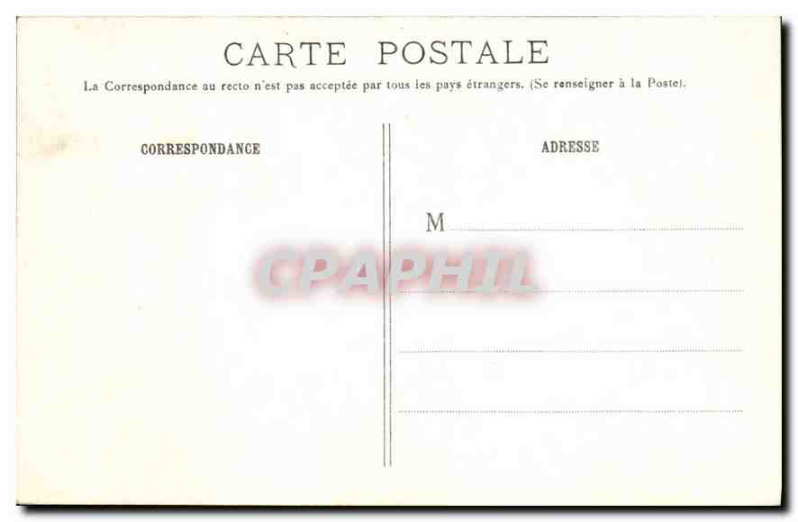 CPA Paris Eglise St Julien le Pauvre Le Choeur  — Verso