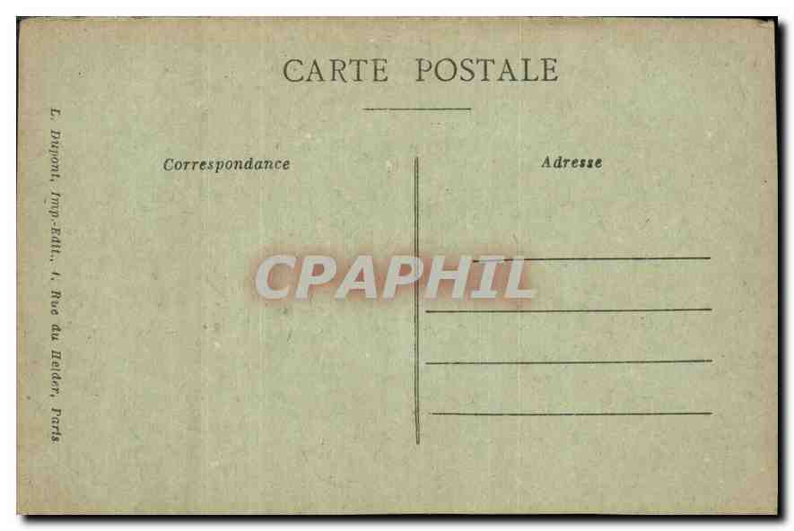 CPA Paris La Place Vendome  — Rückseite