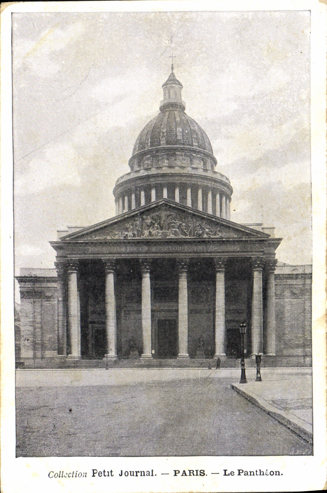 CPA Collection Petit Journal Paris Le Pantheon 