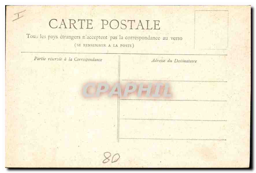 CPA Collection Petit Journal Paris Le Pantheon  — Rückseite