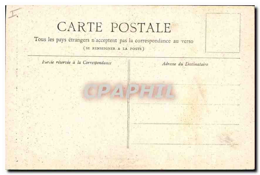 CPA Collection Petit Journal Paris Horlogne du Palais de Justice  — Verso