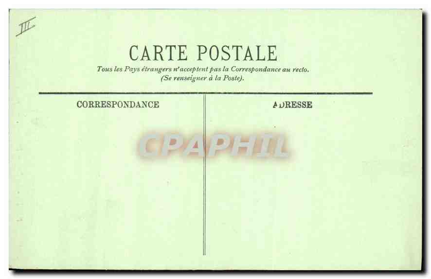 CPA Paris Le Bois de Bourlogne Aux Acacias  — Rückseite