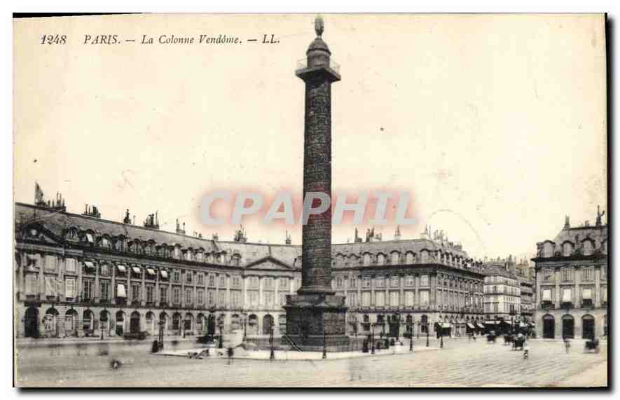 CPA Paris La Colonne Vendome 