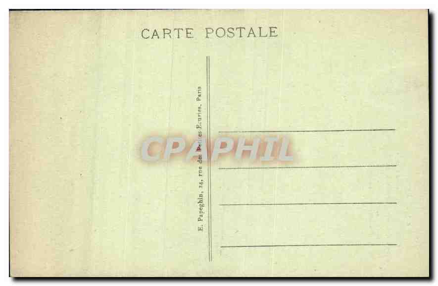 Paris - La Basilique du Sacré-Cœur avec l'Escalier Monumental - A.P. - n°462 — Verso