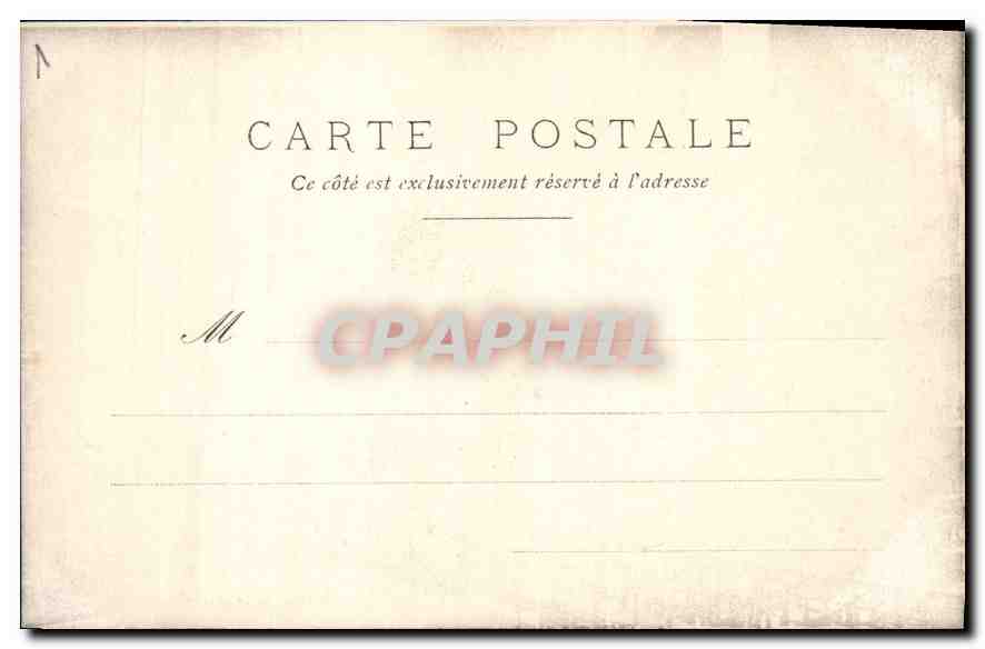 CPA Paris Eglise Ste Genevieve  — Rückseite