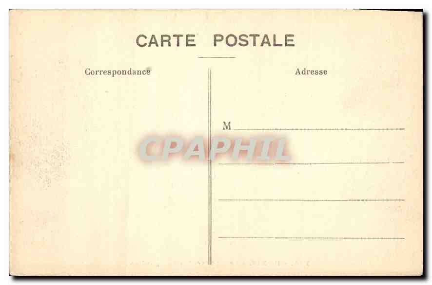 CPA Paris Le Square des Batignolles  — Rückseite