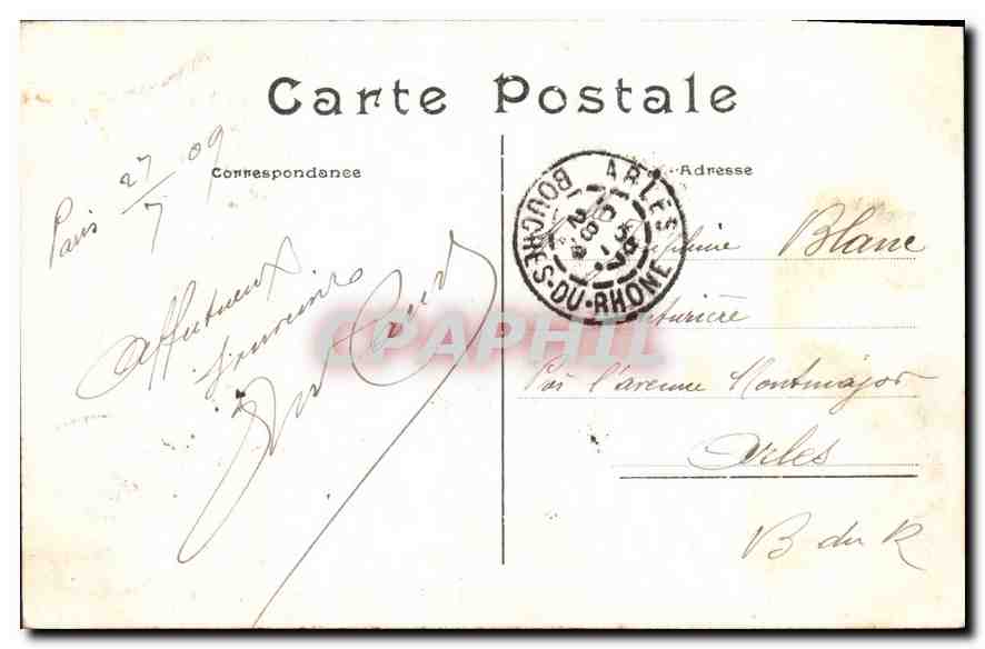 CPA Paris Hotel de Ville La Salle a manger  — Rückseite