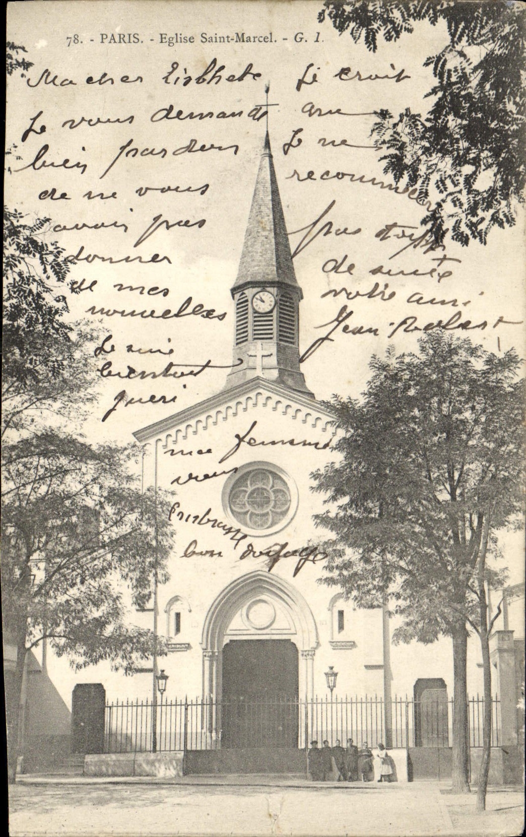 Paris - Église Saint-Marcel — G. I. n°78
