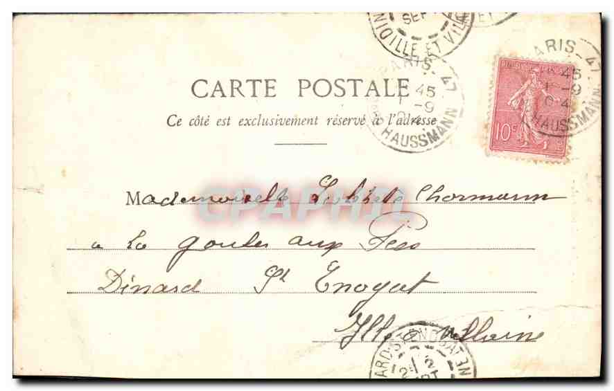 Paris - Église Saint-Marcel — G. I. n°78 — Verso