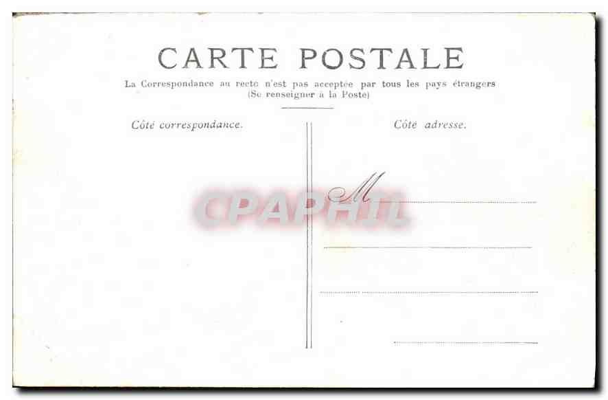 CPA Paris La Colonne Vendome  — Verso