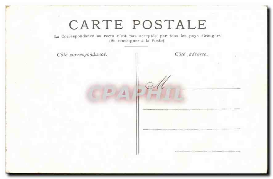 CPA Paris Le Grand Palais Chapms Elysees  — Rückseite