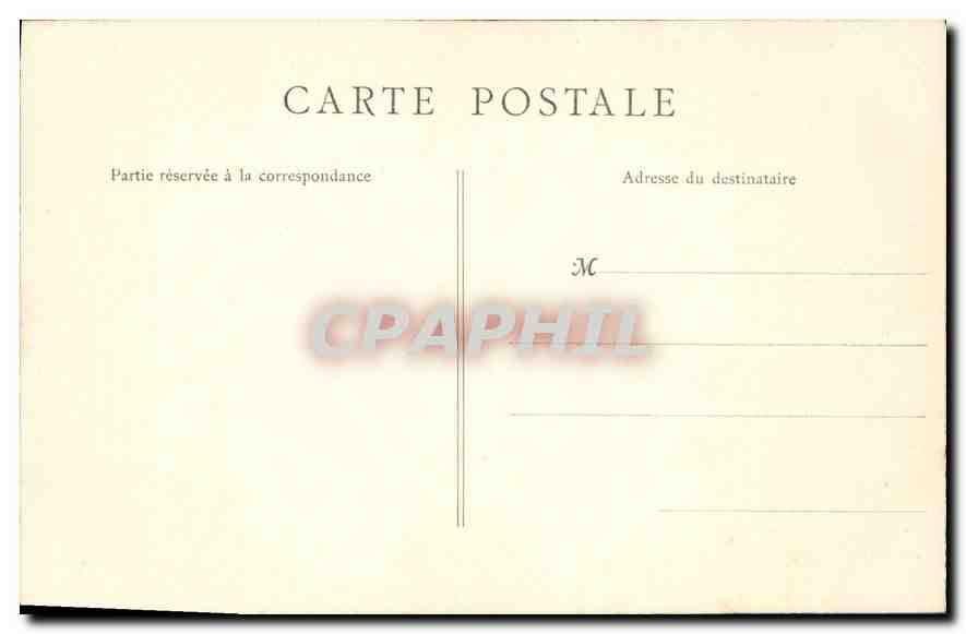 CPA Paris Place de la Bastille  — Rückseite