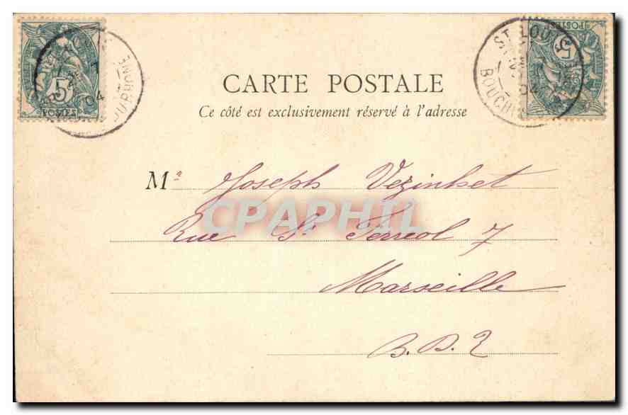 CPA Paris Notre Dame Facade  — Rückseite