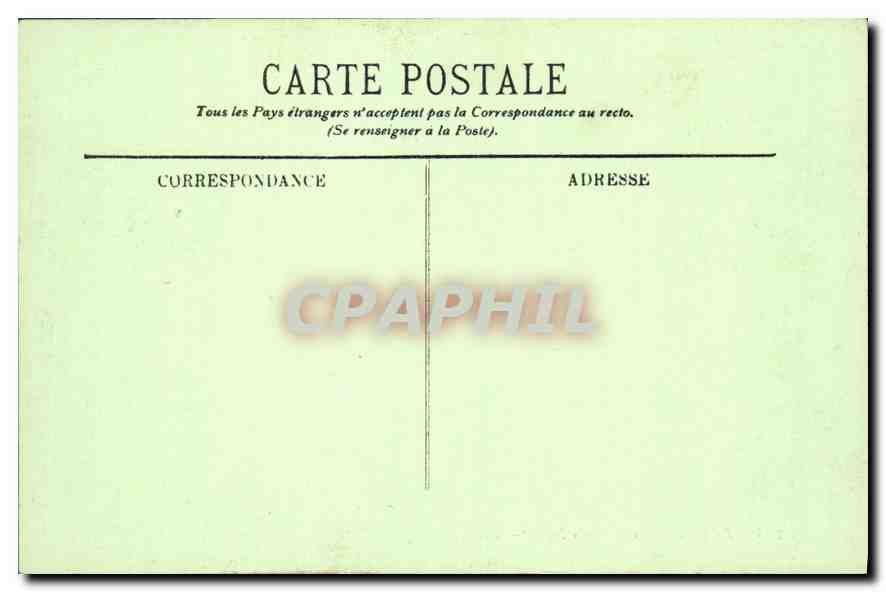 CPA Paris la Gare du Nord  — Rückseite