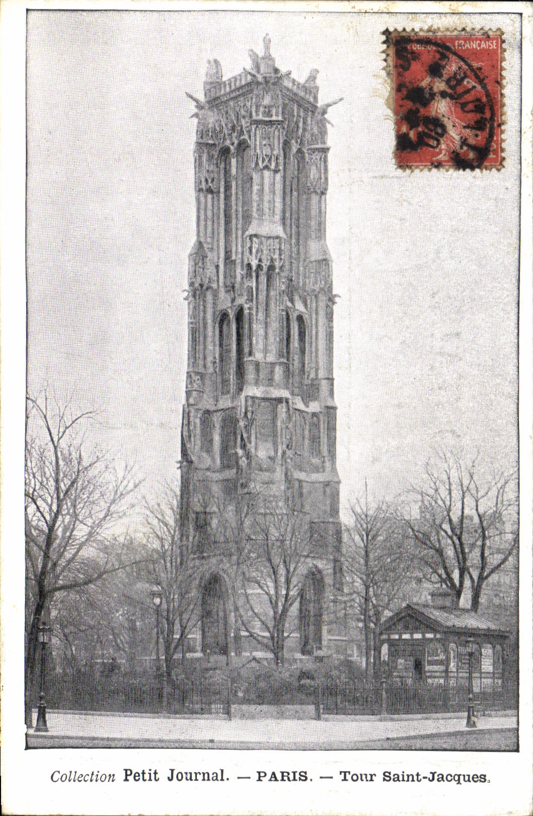 CPA Collection Petit Journal Paris Tour Saint Jacques 