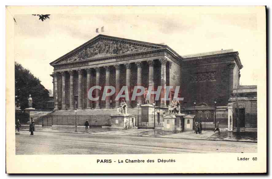 CPA Paris la Chambre des Deputes 