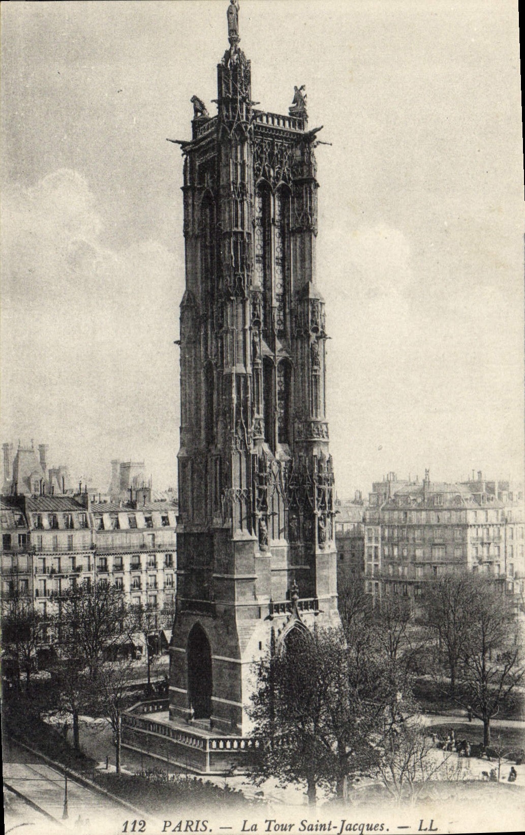 CPA Paris la Tour Saint Jacques 