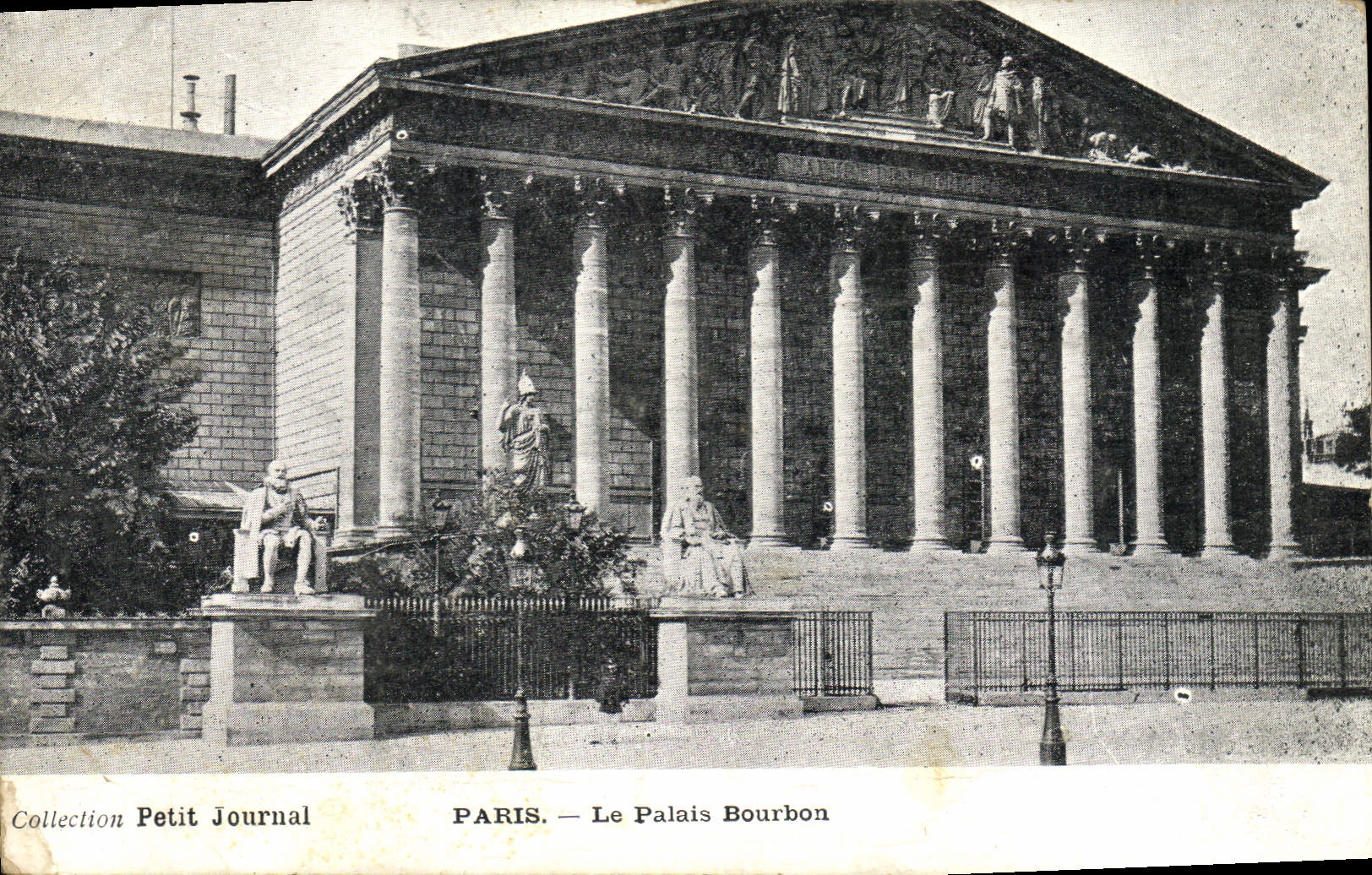 CPA Collection Petit Journal Paris le palais Bourbon 