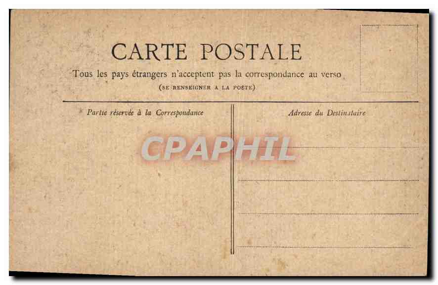 CPA Collection Petit Journal Paris le palais Bourbon  — Rückseite