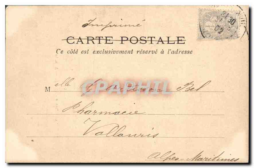 CPA Notre Dame de Paris Abside  — Rückseite