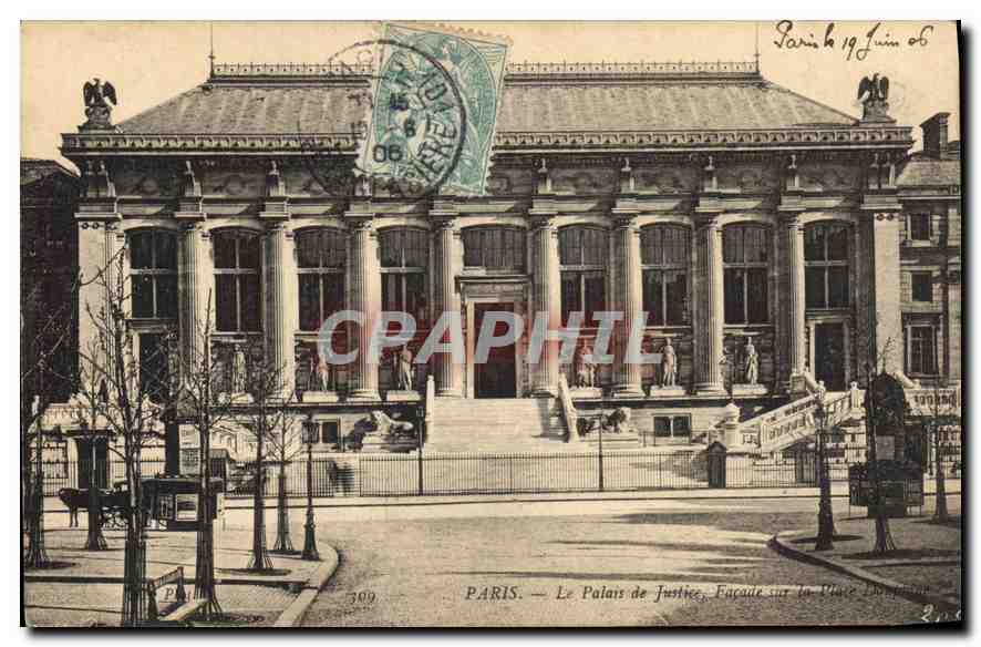 CPA Paris Le Palais de Justice 