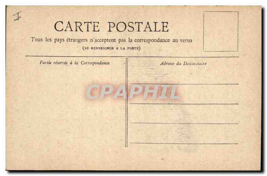 CPA Collection Petit Journal Paris L'Arc de Triomphe du Carrousel  — Rückseite
