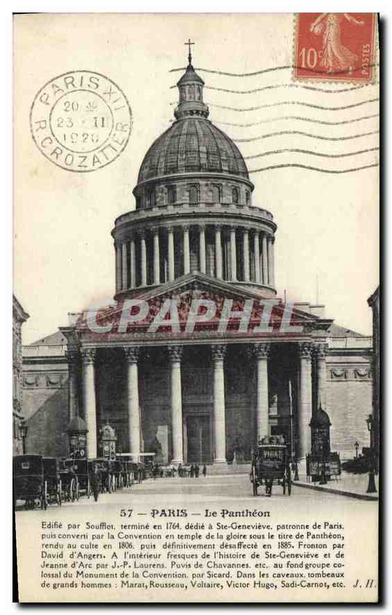 CPA Paris le Pantheon 