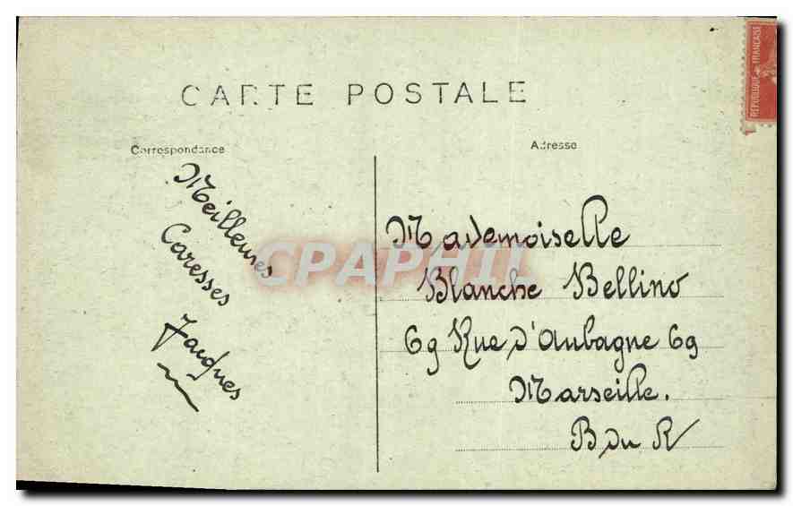 CPA Paris le Pantheon  — Rückseite