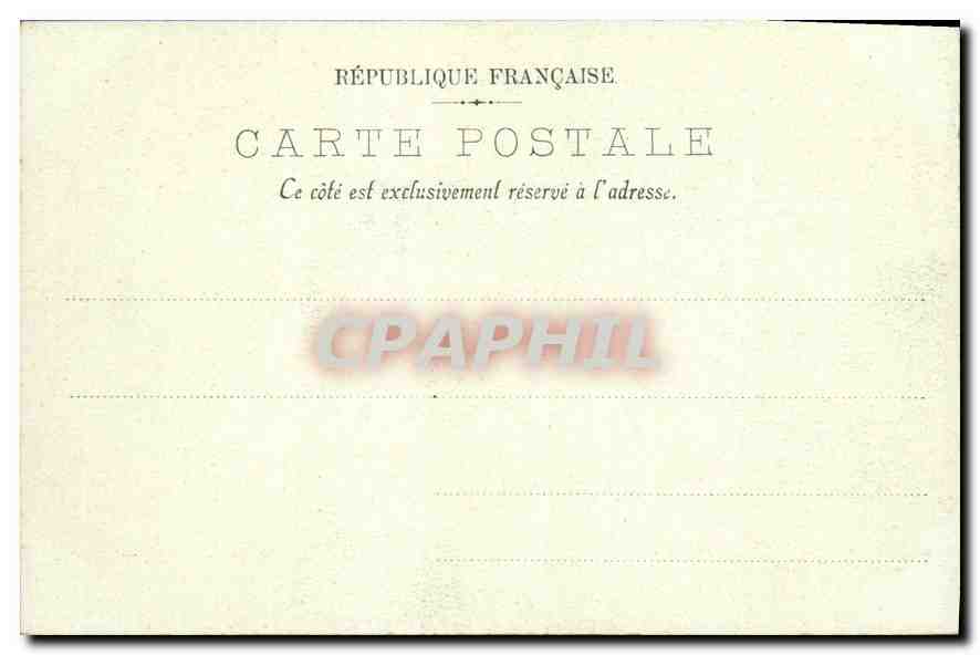 CPA Les Fresques du Pantheon Jeanne D'Arc sur le Bucher  — Rückseite
