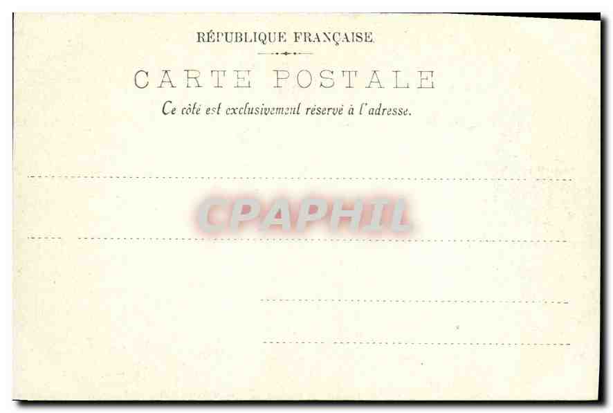 CPA Les Fresques du Pantheon Miracles au Sepulcre de Sainte Genevieve  — Rückseite