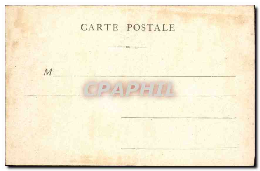 CPA Paris Le Lion de Belfort  — Verso