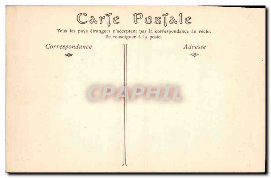 CPA Paris Perspective de l'Avenue des Champs Elysees  — Rückseite