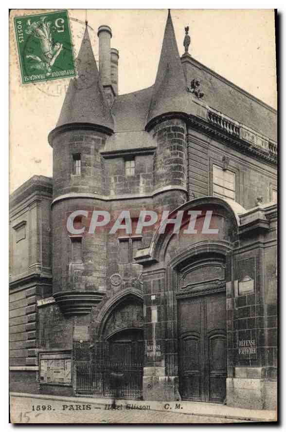 CPA Paris Hotel Glisson 