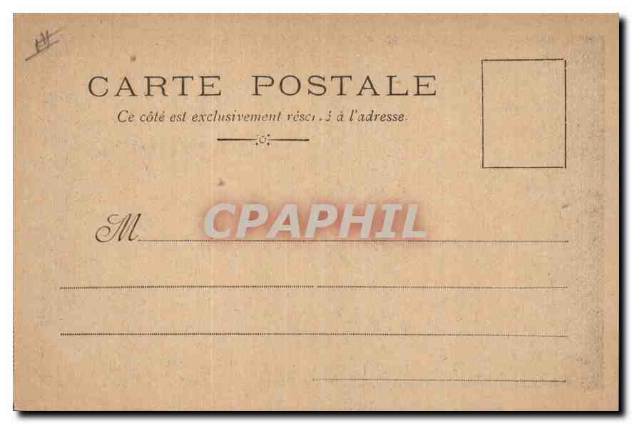 CPA Paris Notre Dame  — Rückseite