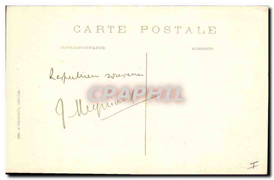 CPA Paris Notre Dame  — Rückseite