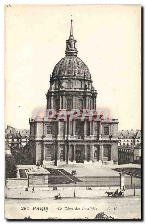 CPA Paris le Dome des Invalides 