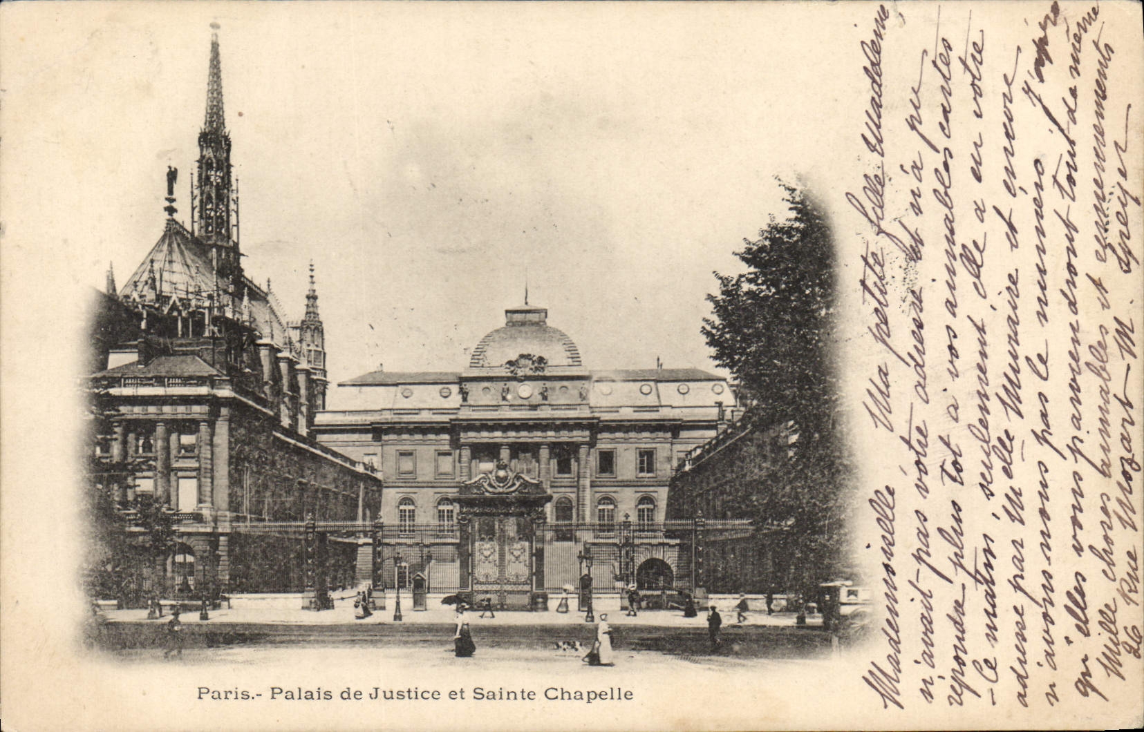 CPA Paris Palais de Justice et Sainte Chapelle 