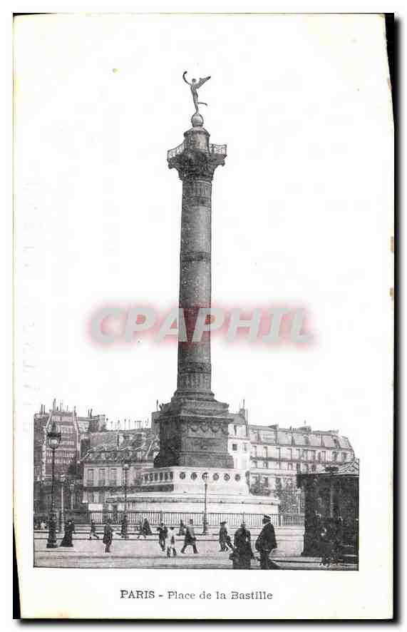 CPA Paris Place de la Bastille 