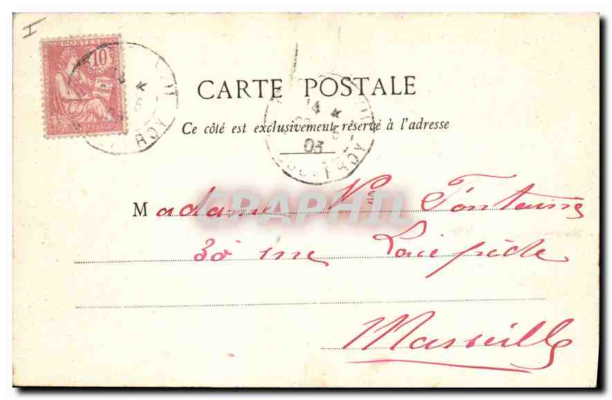 CPA Paris Eglise Notre Dame  — Rückseite