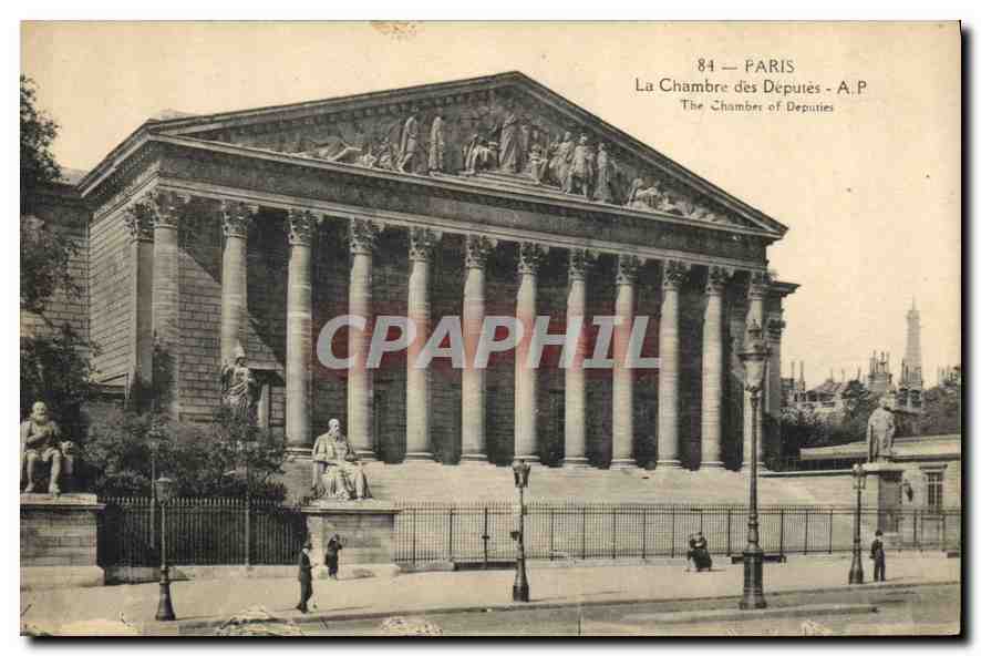 CPA Paris La Chambre des Deputes 