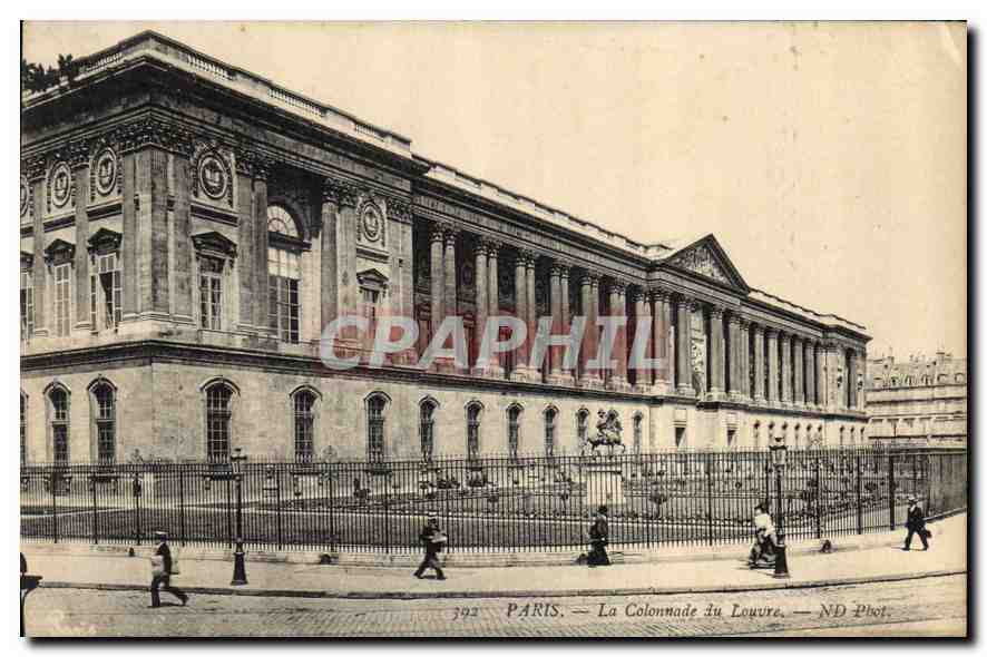 CPA Paris La Colonnade du Louvre 
